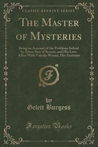 Front cover_The Master of Mysteries