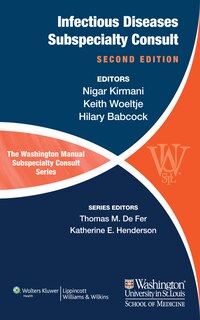 Front cover_The Washington Manual Of Infectious Disease Subspecialty Consult