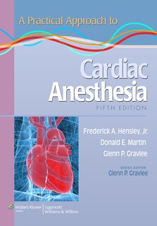 Couverture_A Practical Approach To Cardiac Anesthesia