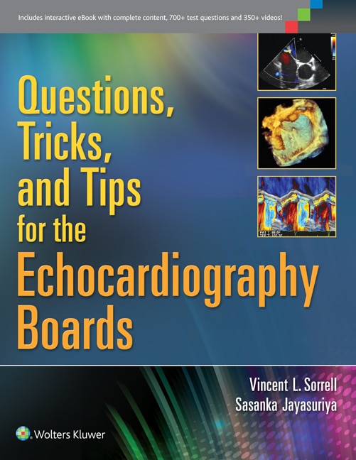 Front cover_Questions, Tricks, And Tips For The Echocardiography Boards