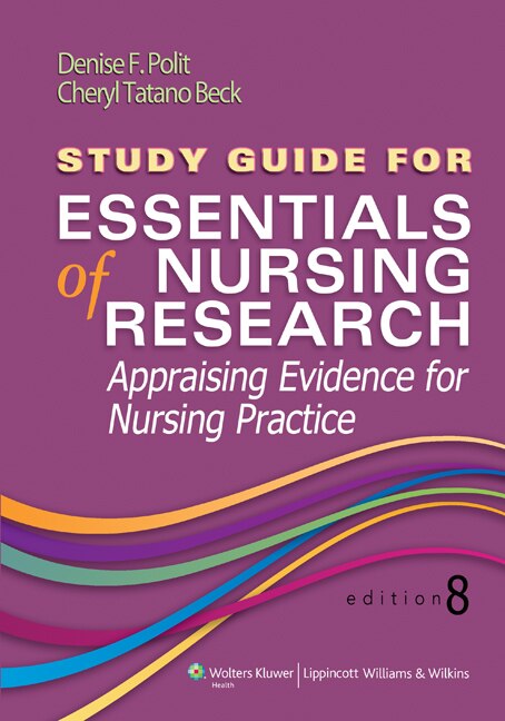 Front cover_Study Guide For Essentials Of Nursing Research