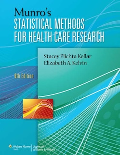 Couverture_Munro's Statistical Methods For Health Care Research