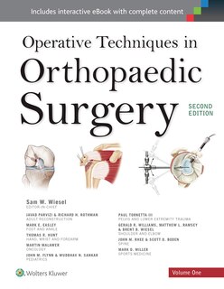 Front cover_Operative Techniques In Orthopaedic Surgery (four Volume Set)