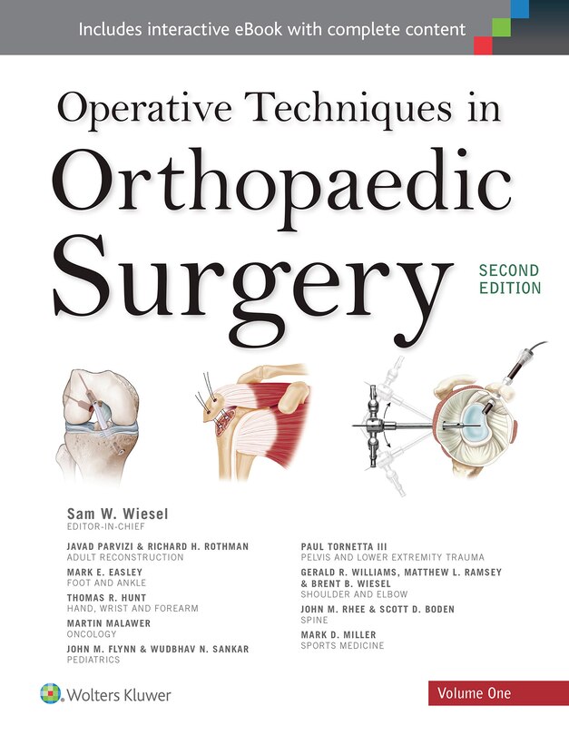 Front cover_Operative Techniques In Orthopaedic Surgery (four Volume Set)