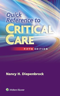Couverture_Quick Reference To Critical Care