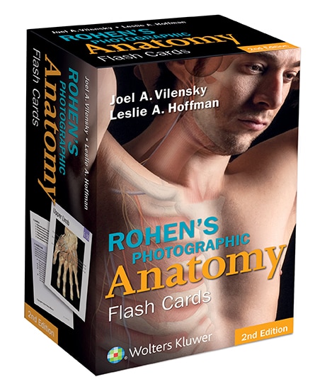 Front cover_Rohen's Photographic Anatomy Flash Cards