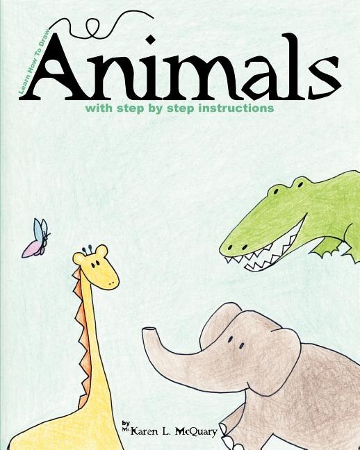 Couverture_Learn How to Draw Animals