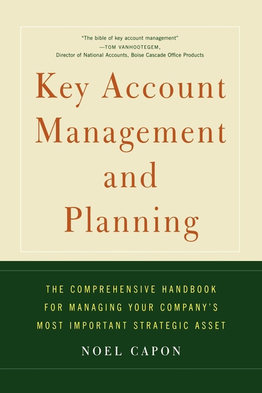 Front cover_Key Account Management and Planning