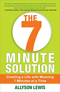 Front cover_The 7 Minute Solution