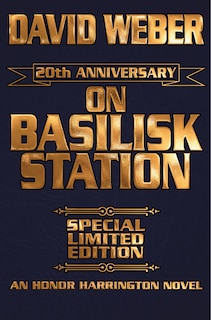 Front cover_On Basilisk Station 20th Anniversary Leather-Bound Signed Edition