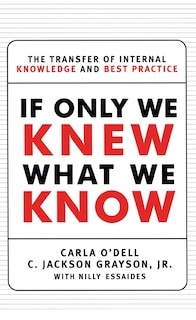 Couverture_If Only We Knew What We Know