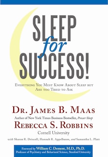 Couverture_Sleep For Success