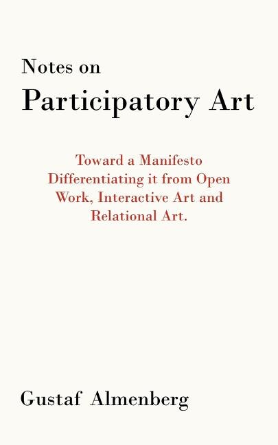 Front cover_Notes On Participatory Art
