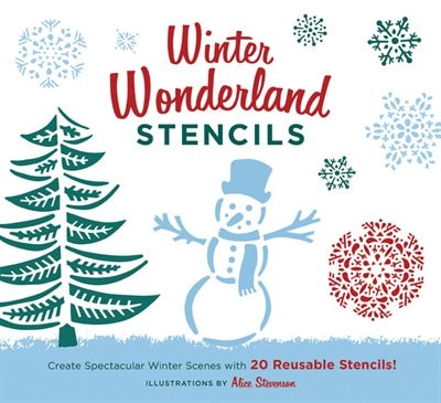 Winter Wonderland Stencils: Create Spectacular Winter Scenes with 20 Reusable Stencils!