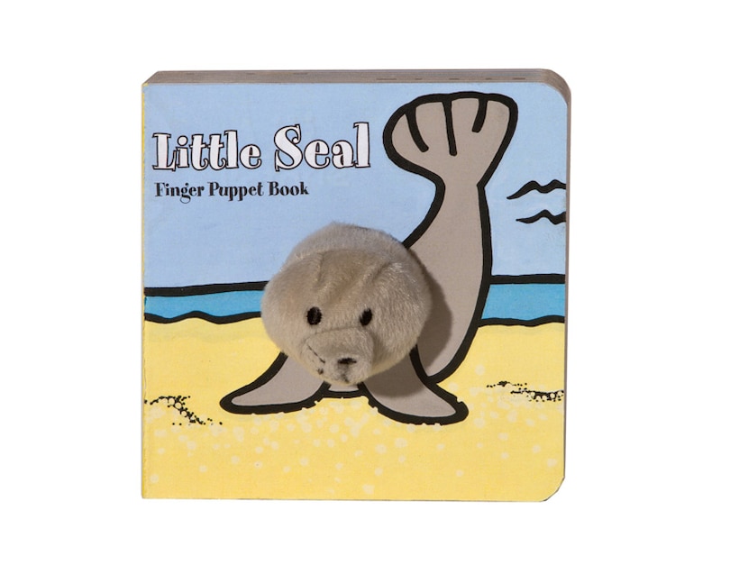 Front cover_Little Seal: Finger Puppet Book