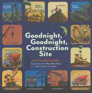 Goodnight, Goodnight, Construction Site Matching Game by Sherri Duskey Rinker