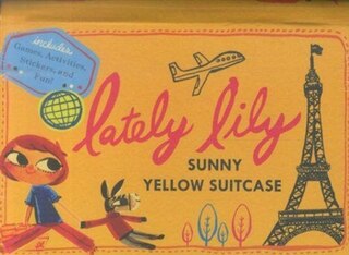 Front cover_Lately Lily Sunny Yellow Suitcase