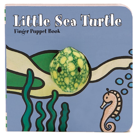 Little Sea Turtle: Finger Puppet Book: (finger Puppet Book For Toddlers And Babies, Baby Books For First Year, Animal Finger Puppets)