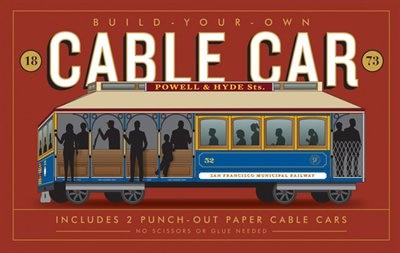 Build-your-own Cable Car: Includes 2 Punch-out Paper Cable Cars