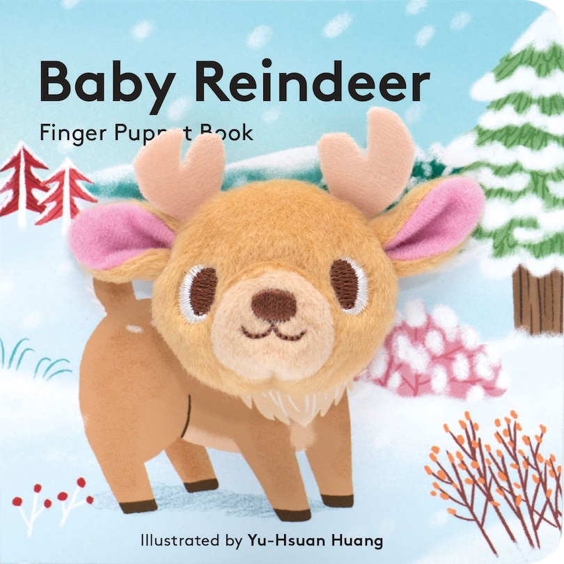 Front cover_Baby Reindeer: Finger Puppet Book