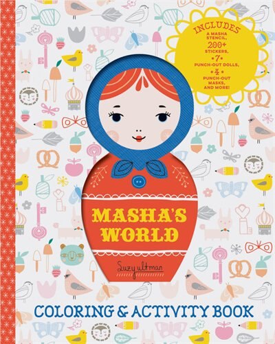 Front cover_Masha's World: Coloring & Activity Book