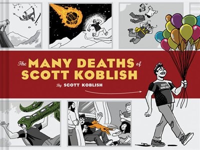 Front cover_The Many Deaths Of Scott Koblish