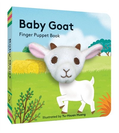 Baby Goat: Finger Puppet Book: (best Baby Book For Newborns, Board Book With Plush Animal)