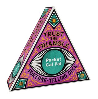 Front cover_Trust the Triangle Fortune-Telling Deck: Pocket Gal Pal