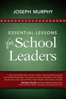 Front cover_Essential Lessons For School Leaders
