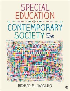 Front cover_Special Education In Contemporary Society