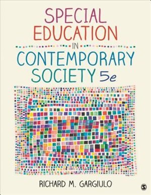 Front cover_Special Education In Contemporary Society