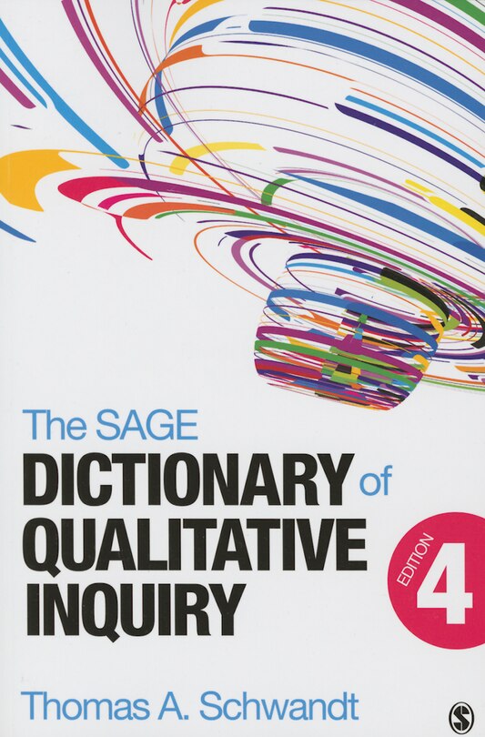 Front cover_The Sage Dictionary Of Qualitative Inquiry