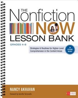 Front cover_The Nonfiction Now Lesson Bank, Grades 4-8