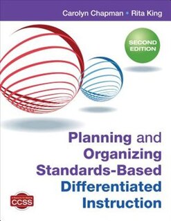 Couverture_Planning And Organizing Standards-based Differentiated Instr