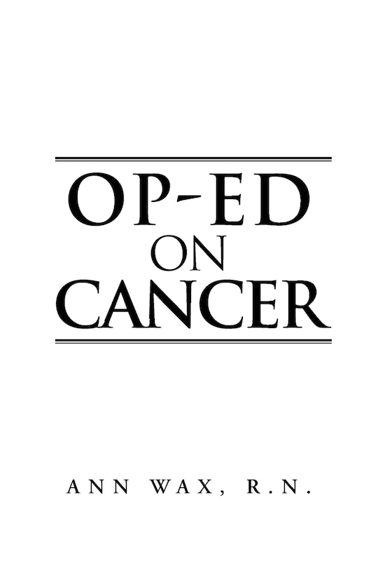 Front cover_Op-Ed on Cancer