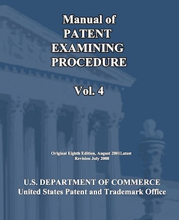 Couverture_Manual of Patent Examining Procedure (Vol.4)