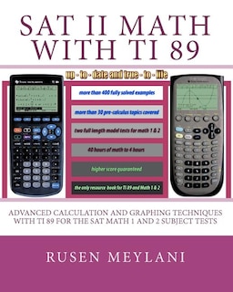 Front cover_SAT II Math with TI 89