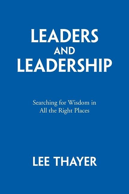 Front cover_Leaders and Leadership