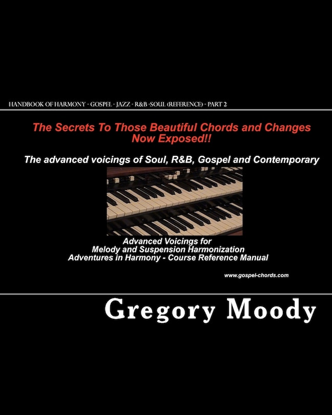Couverture_Handbook Of Harmony - Gospel - Jazz - R&b -soul (reference - Part 2)