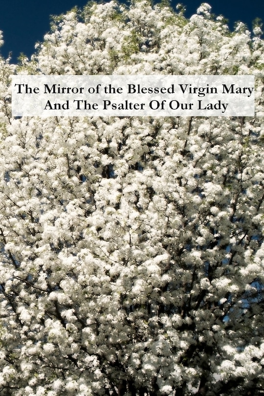 Front cover_The Mirror of the Blessed Virgin Mary And The Psalter Of Our Lady