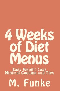 Front cover_4 Weeks of Diet Menus