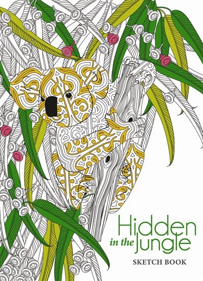 Front cover_Hidden In The Jungle Sketch Book