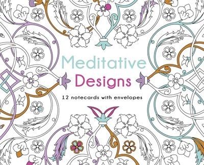 Front cover_Meditative Designs: 12 Note Cards With Envelopes
