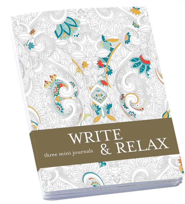 Front cover_Write & Relax: Three Mini Journals