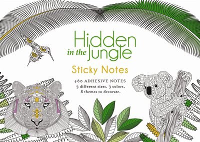 Front cover_Hidden In The Jungle Sticky Notes