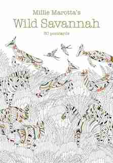 Millie Marotta's Wild Savannah (postcard Book): 30 Postcards by Millie Marotta