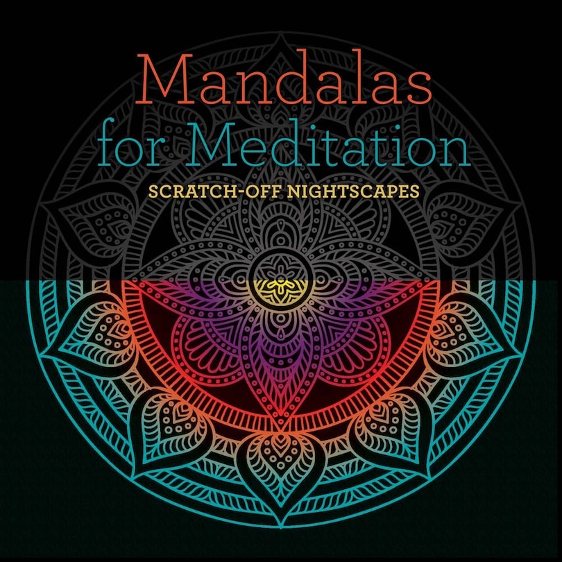 Couverture_Mandalas For Meditation: Scratch-off Nightscapes