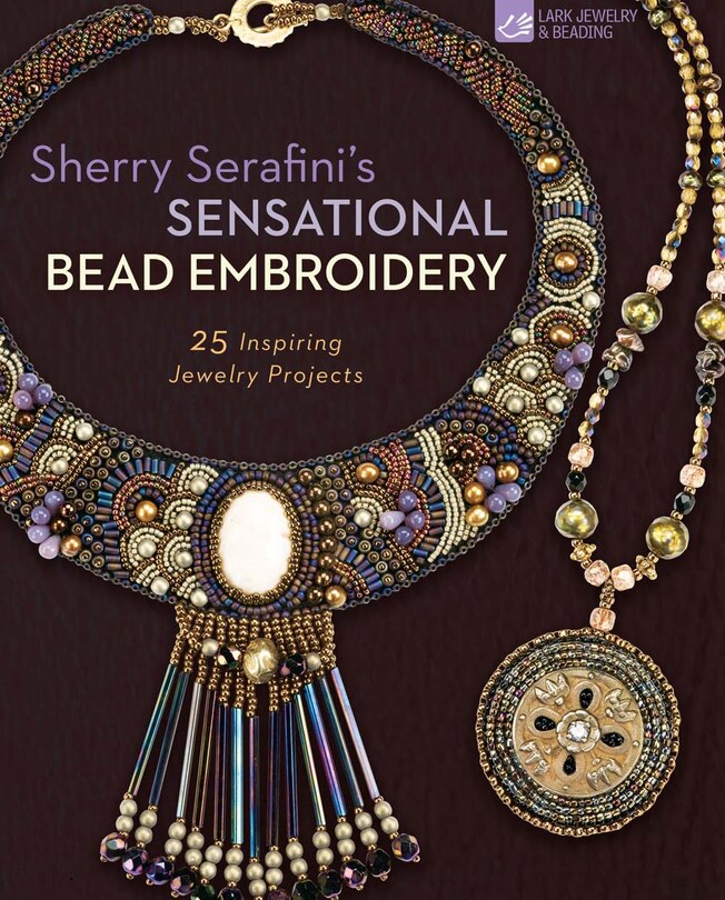 Front cover_Sherry Serafini's Sensational Bead Embroidery