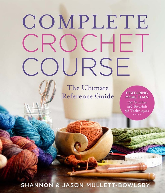 Front cover_Complete Crochet Course