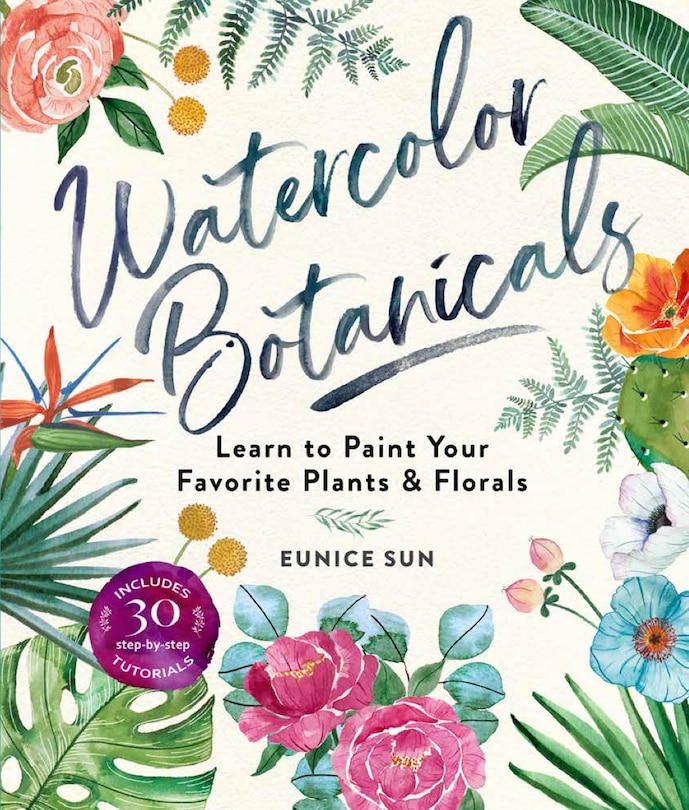 Couverture_Watercolor Botanicals
